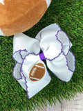 Game Day Football Bow