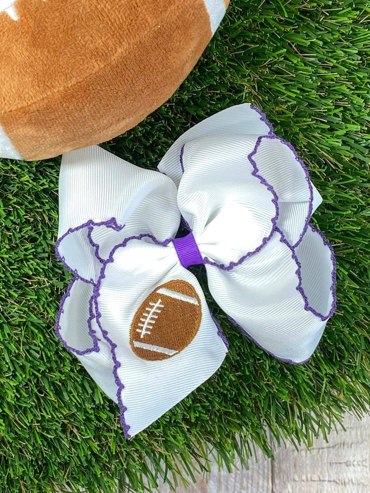 Game Day Football Bow