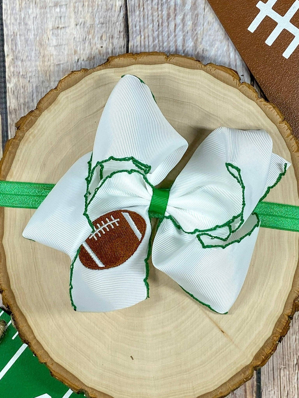 Game Day Football Bow