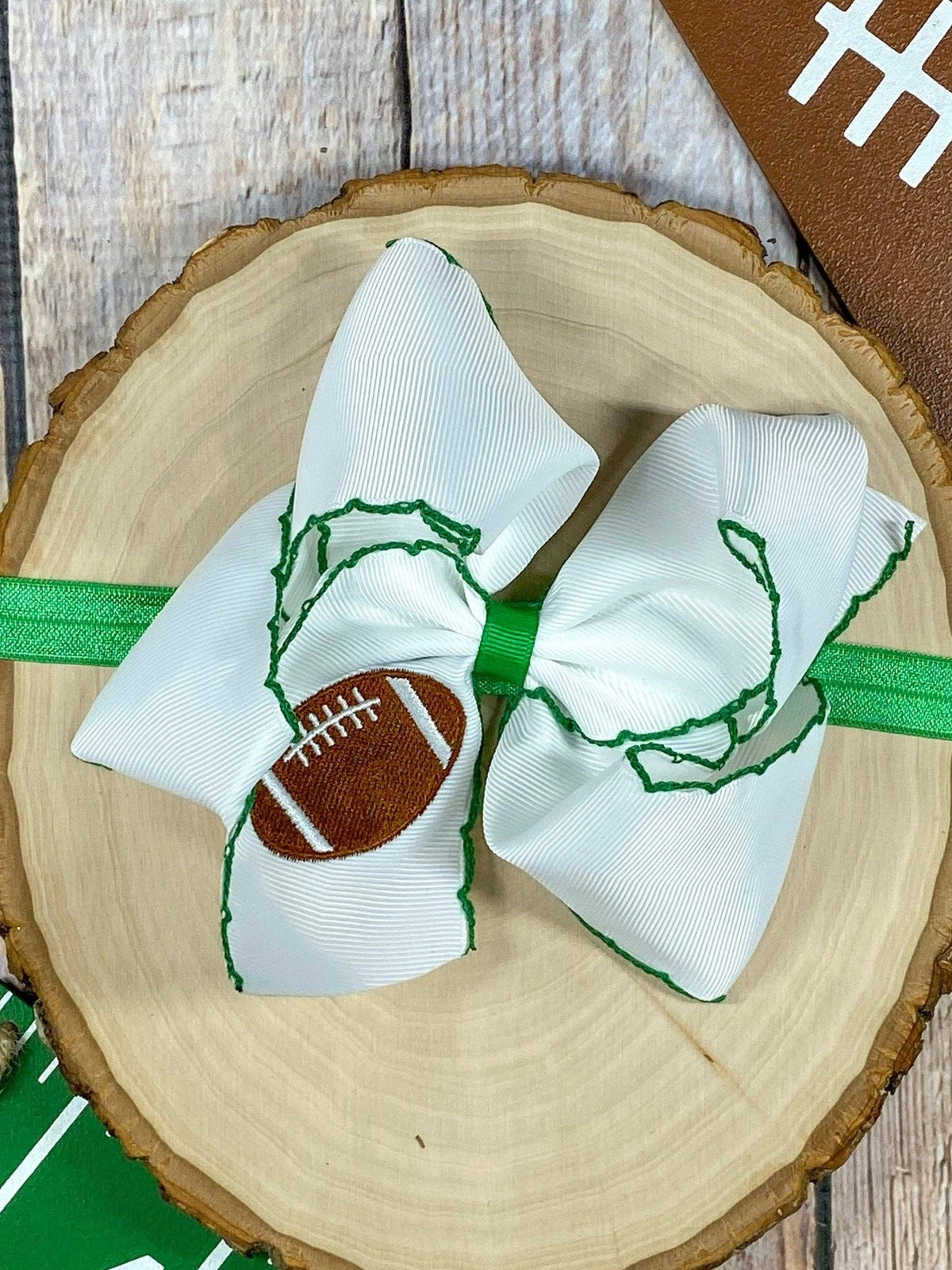 Game Day Football Bow