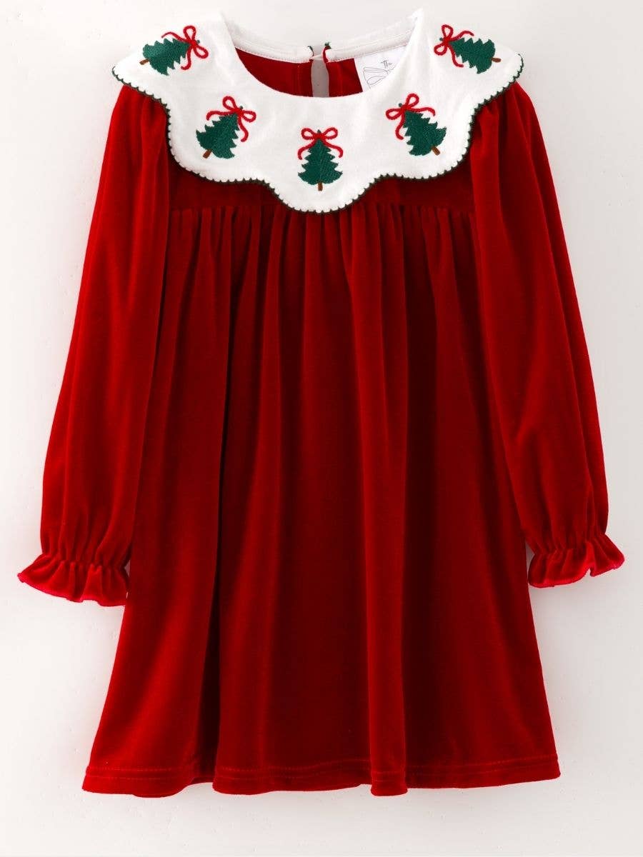 Red Velvet Christmas Dress