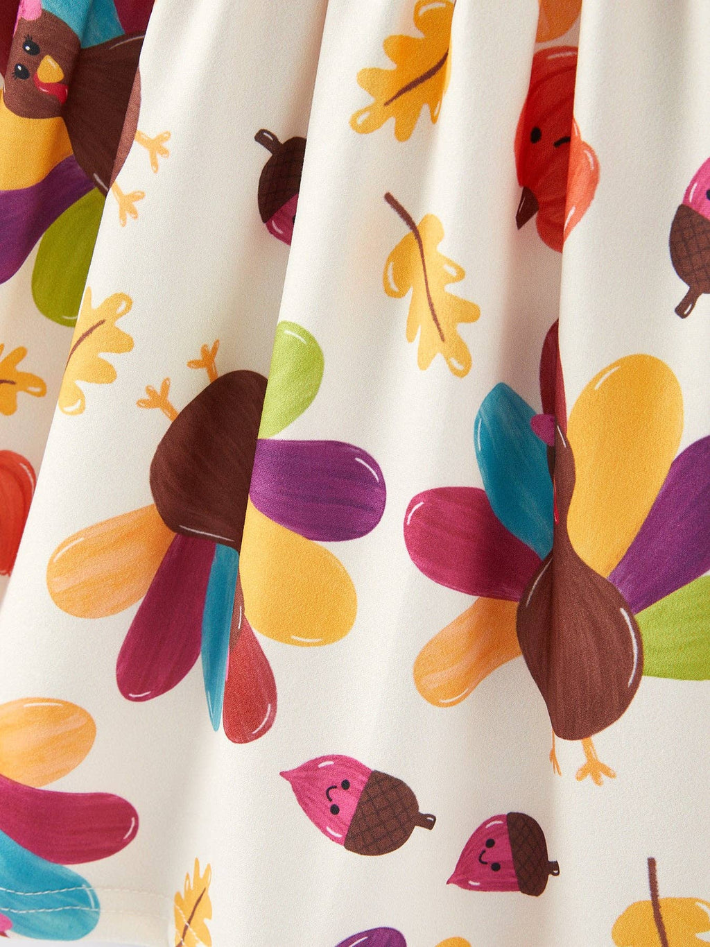 Little Turkey Thanksgiving Dress