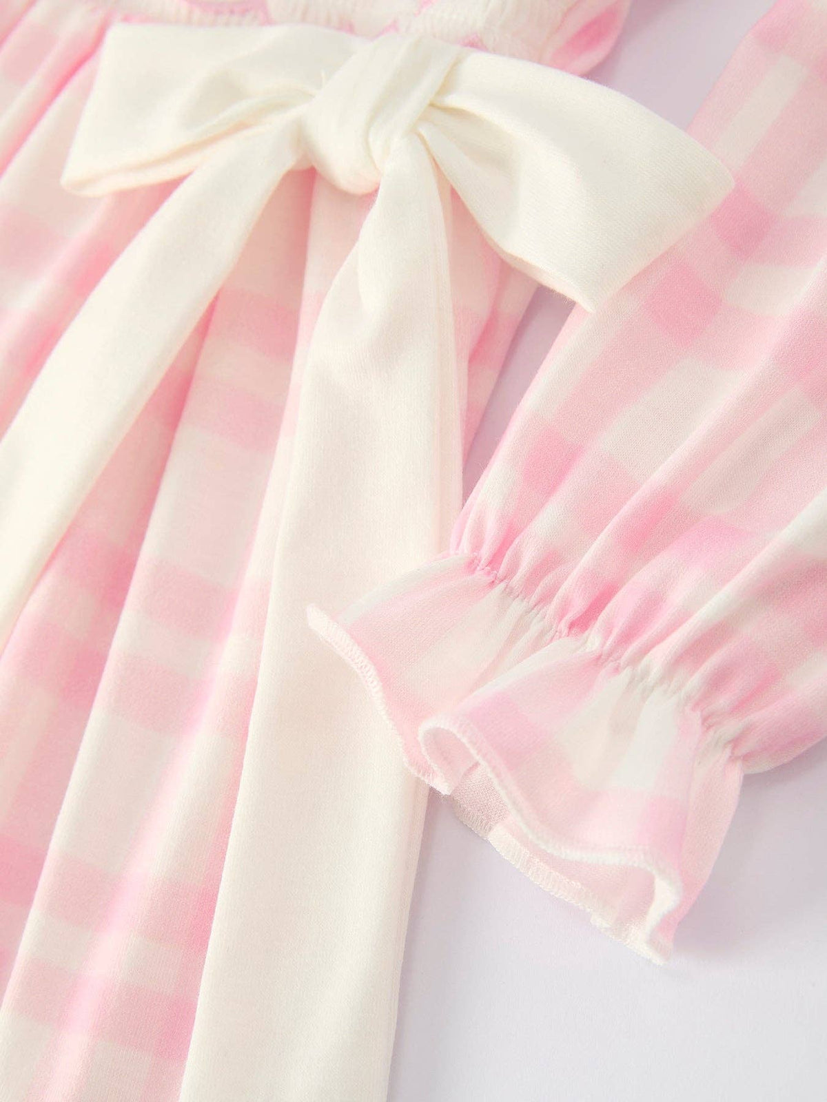 Pink Plaid Ballet Dress