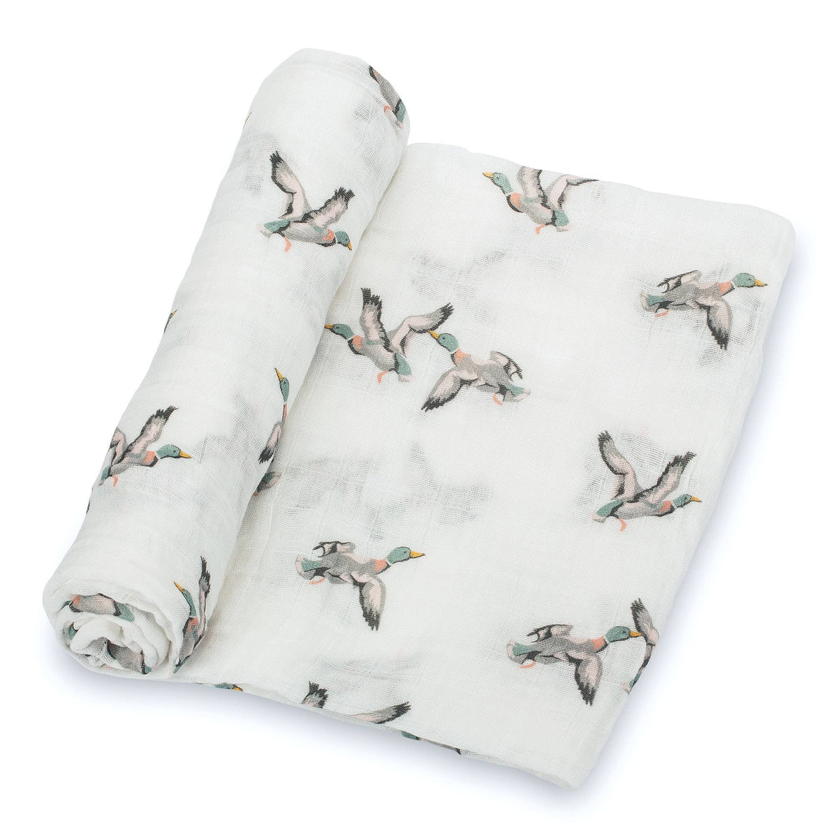 Little Duck Muslin Swaddle
