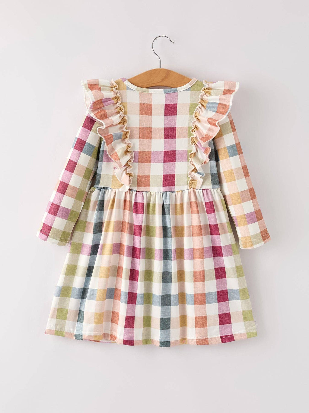 Autumn Plaid Girls Dress
