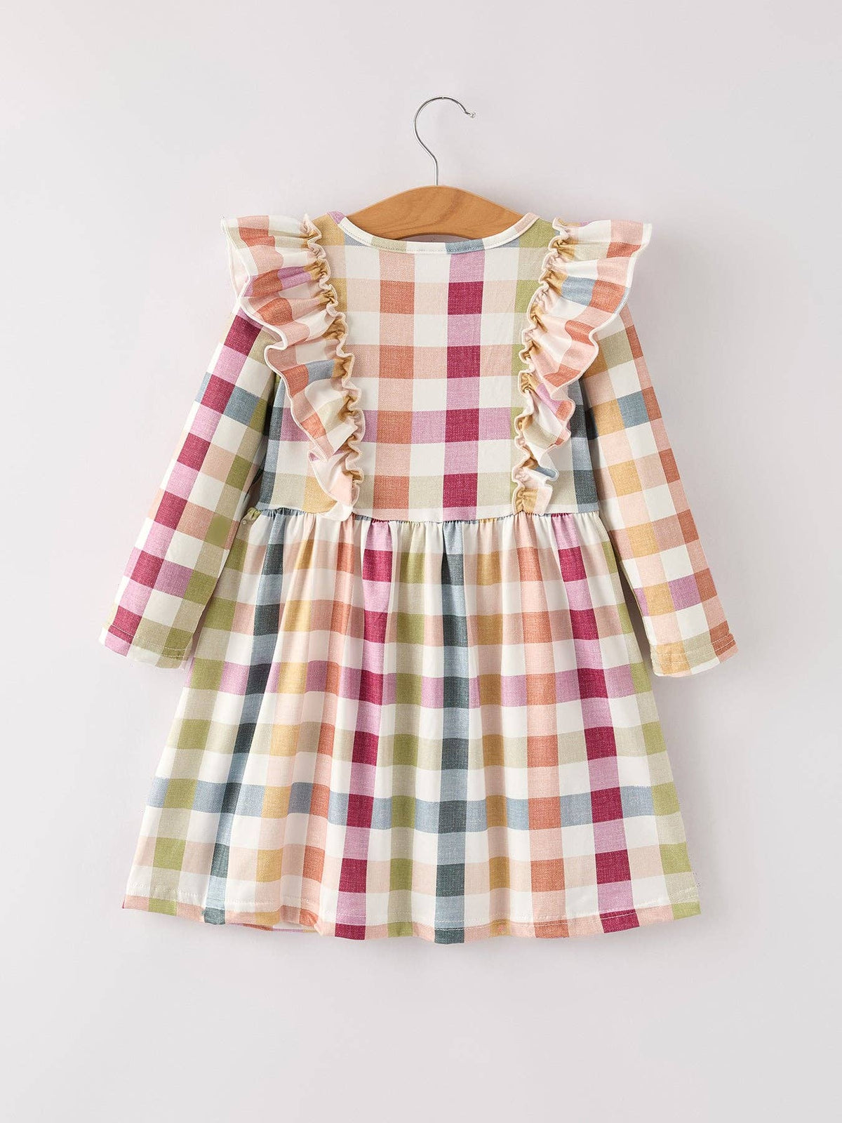Autumn Plaid Girls Dress