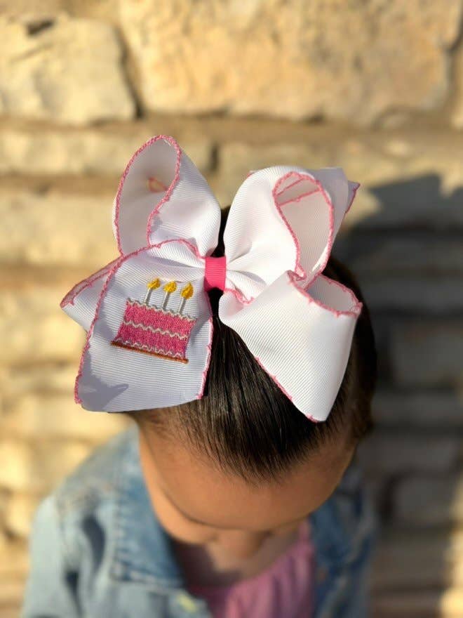 Birthday Cake Bow