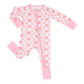 Beautiful Bows Zip Pajamas