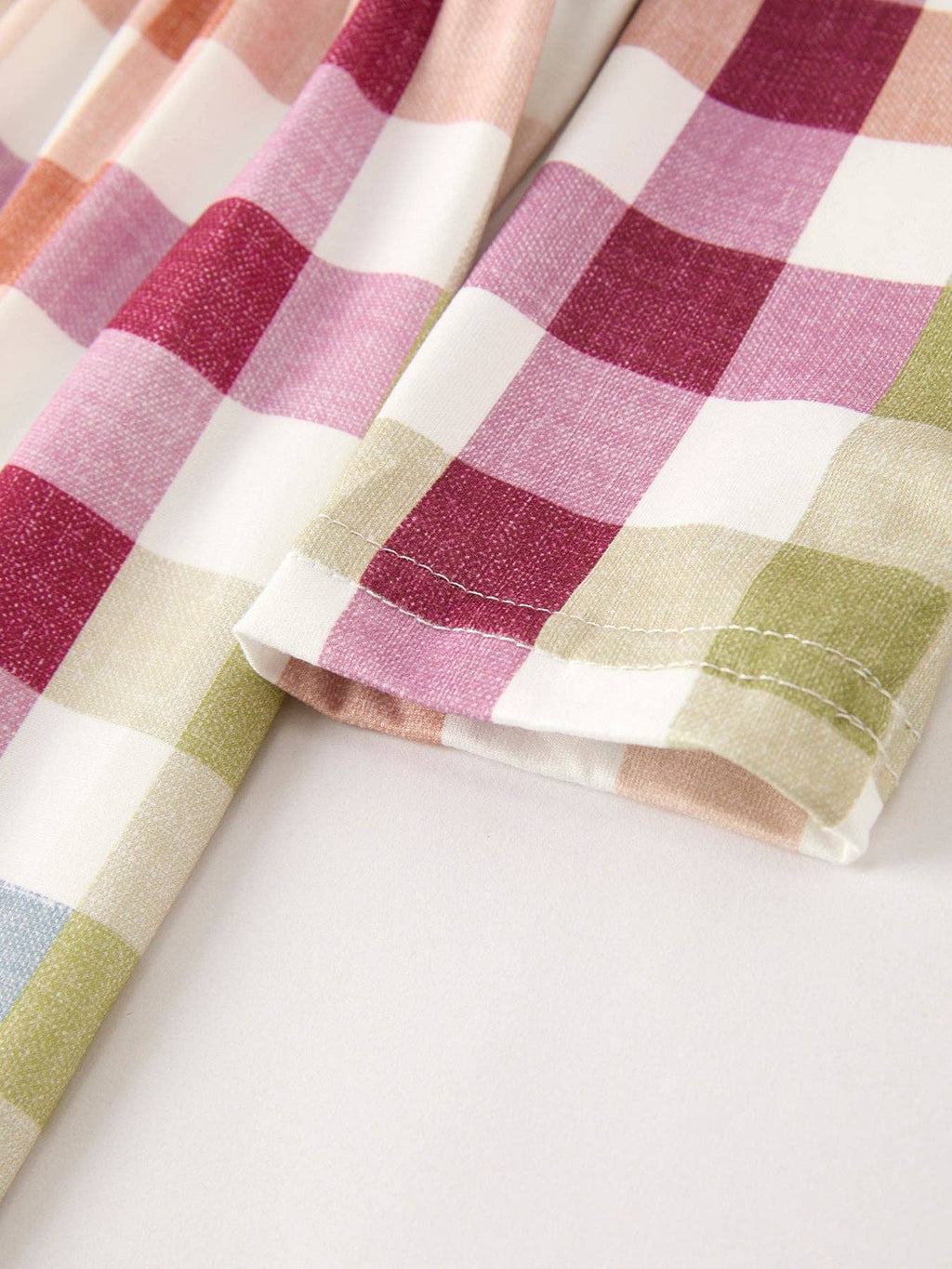 Autumn Plaid Girls Dress