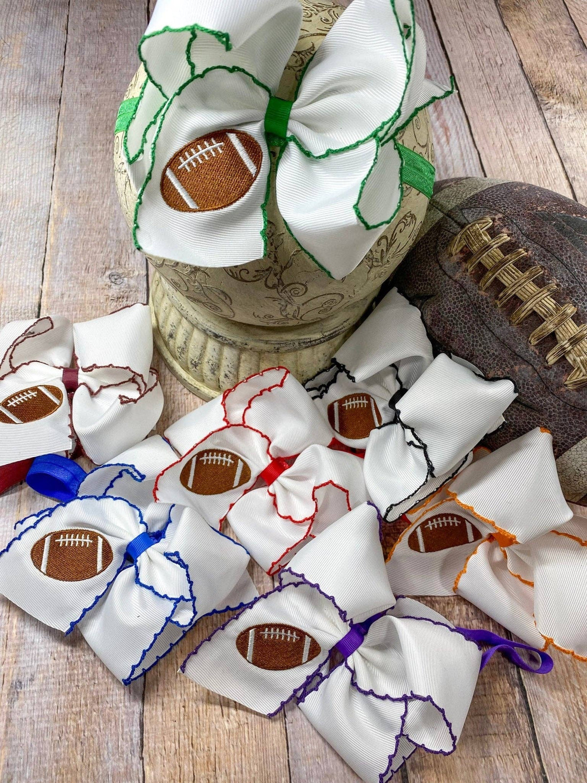 Game Day Football Bow