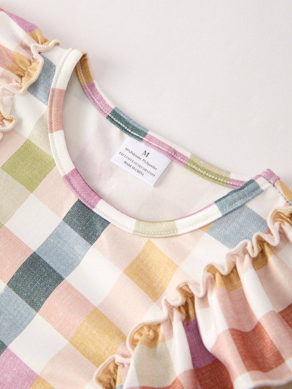 Autumn Plaid Girls Dress