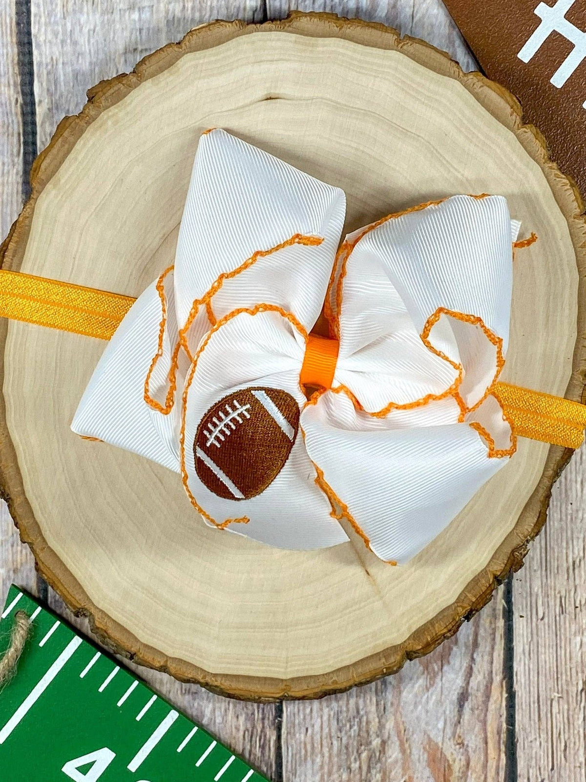 Game Day Football Bow