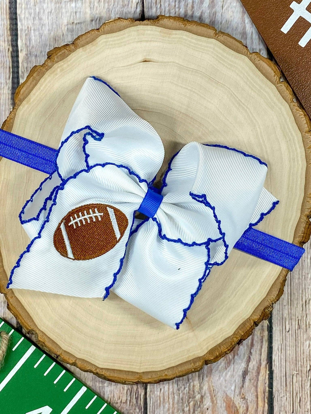 Game Day Football Bow
