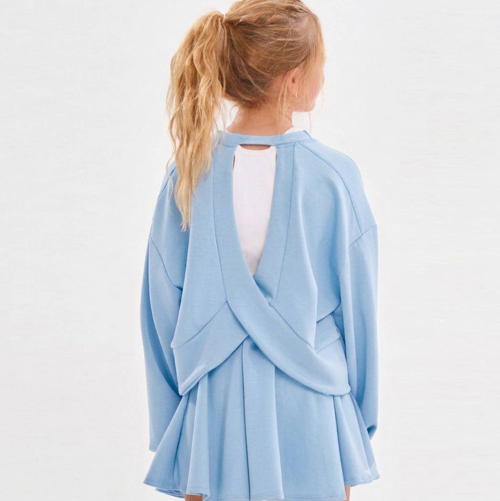 Open Back Modal Knit Top