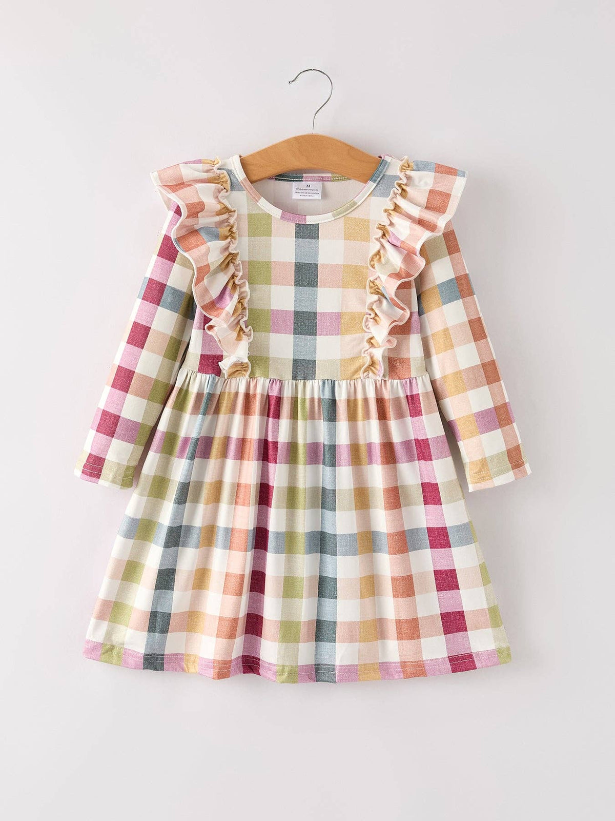 Autumn Plaid Girls Dress