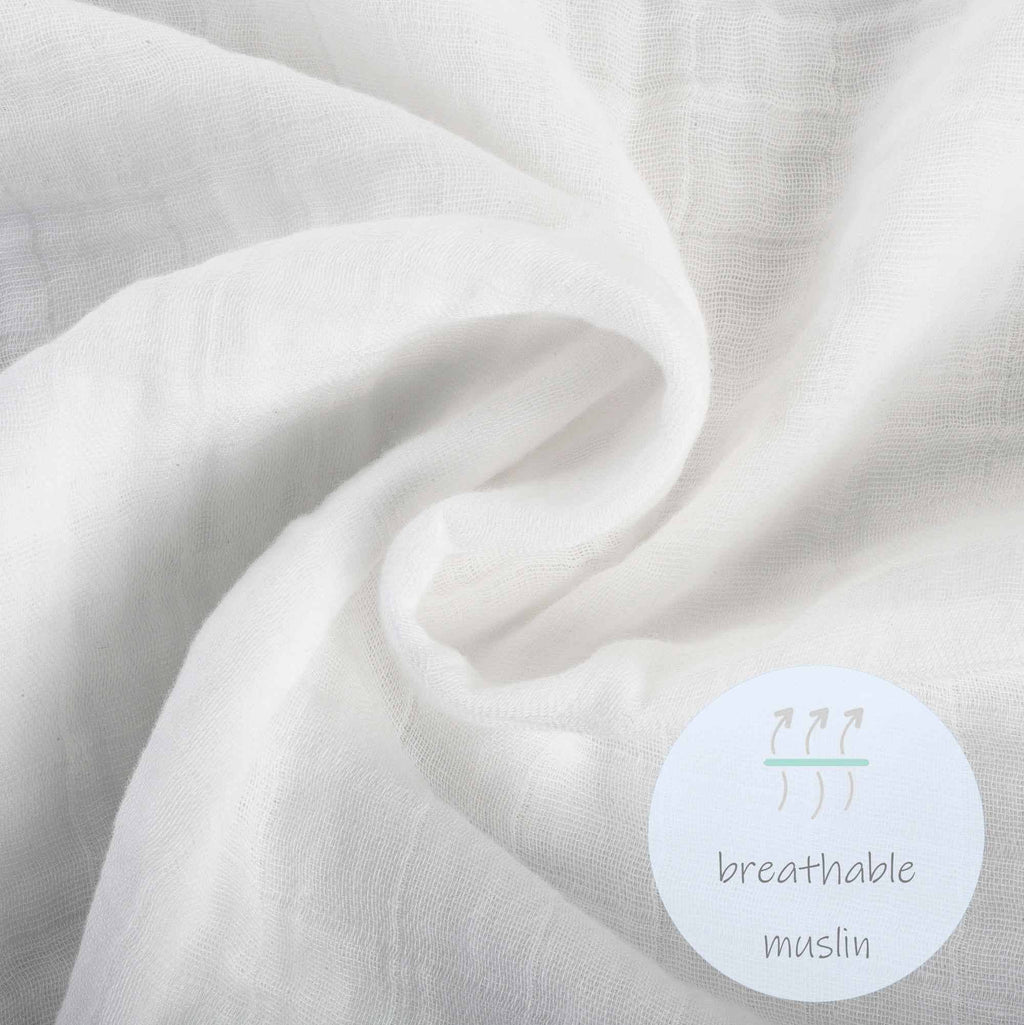 Beautiful Bows Muslin Swaddle