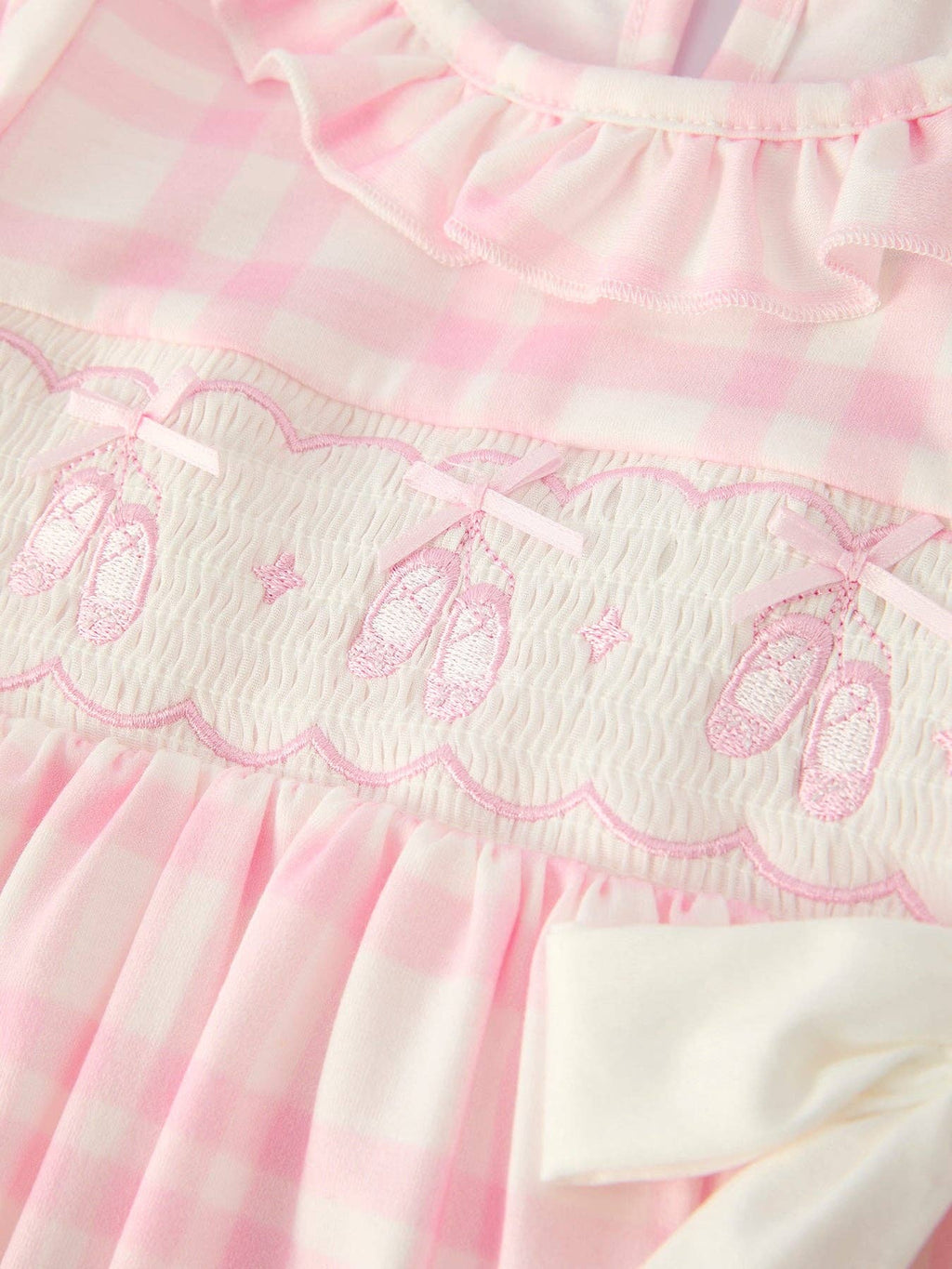 Pink Plaid Ballet Dress