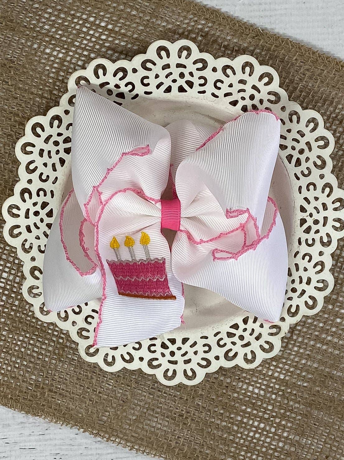 Birthday Cake Bow