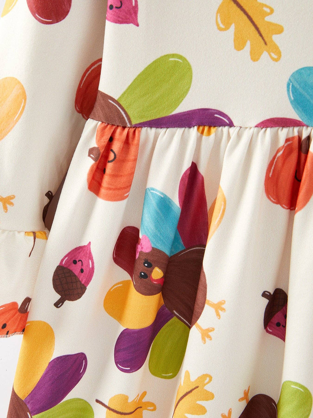 Little Turkey Thanksgiving Dress