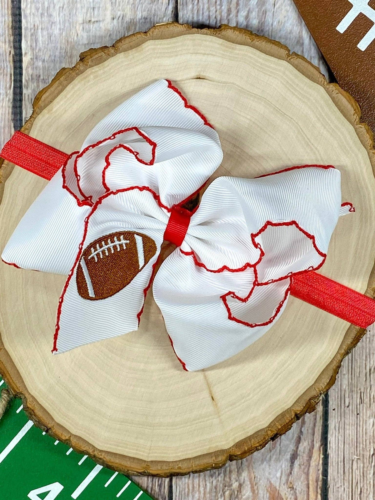 Game Day Football Bow