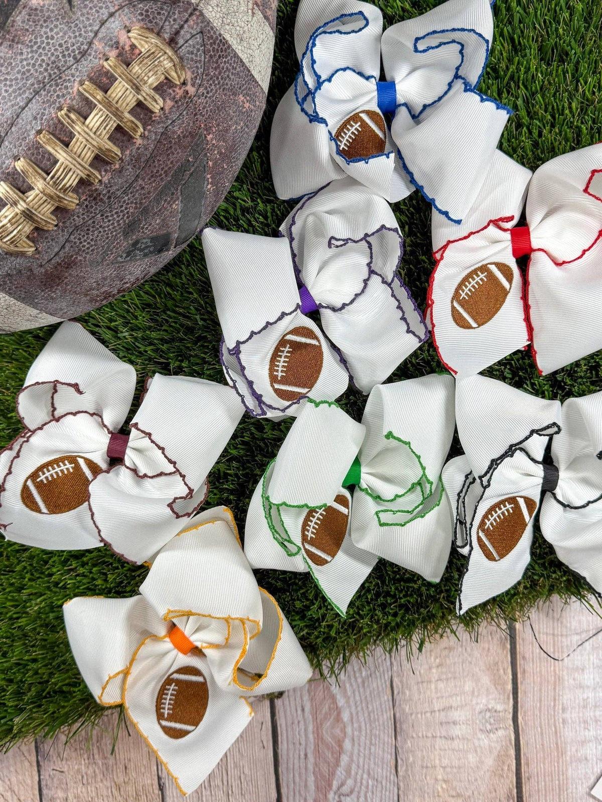 Game Day Football Bow