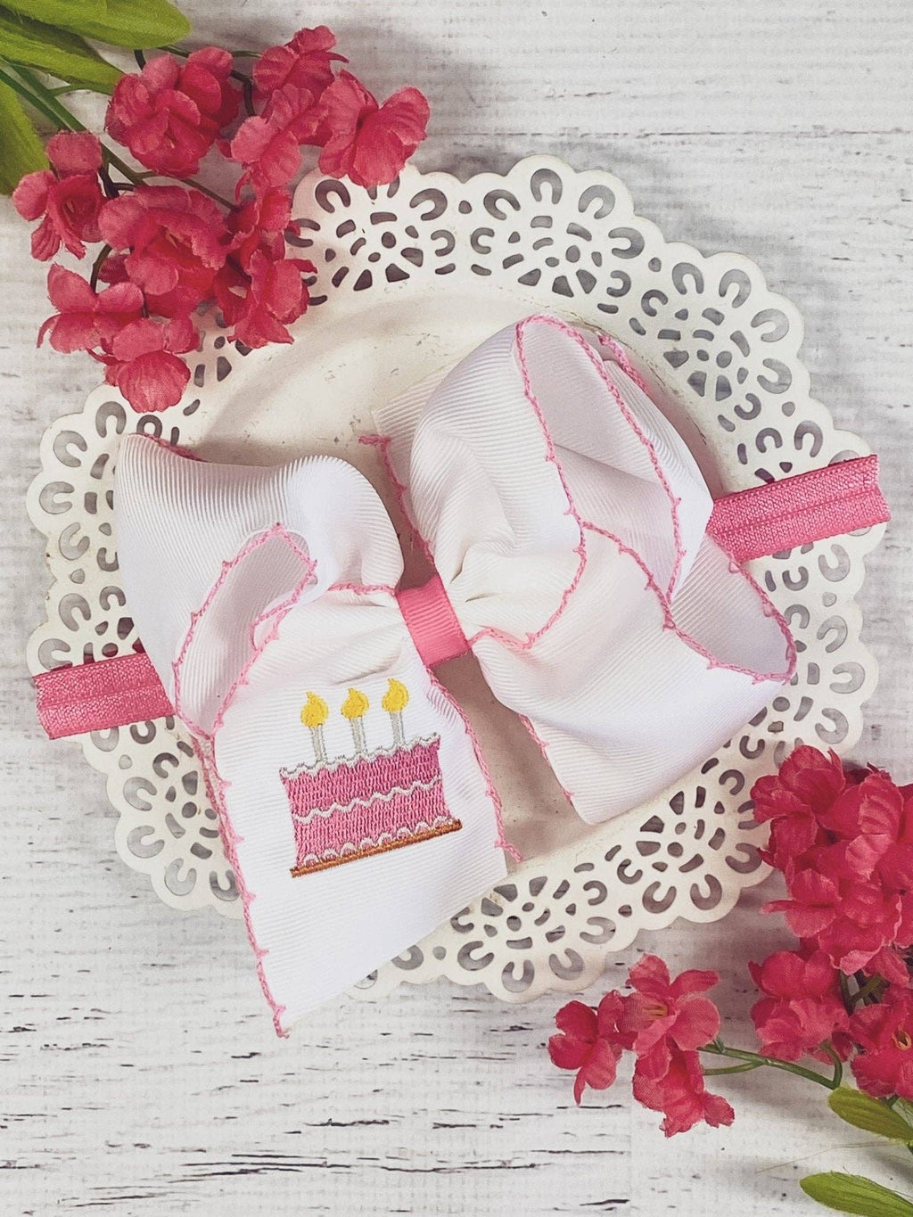 Birthday Cake Bow