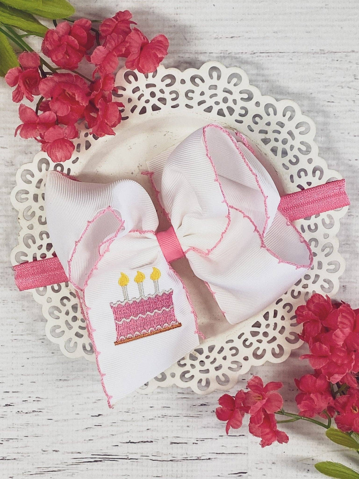 Birthday Cake Bow