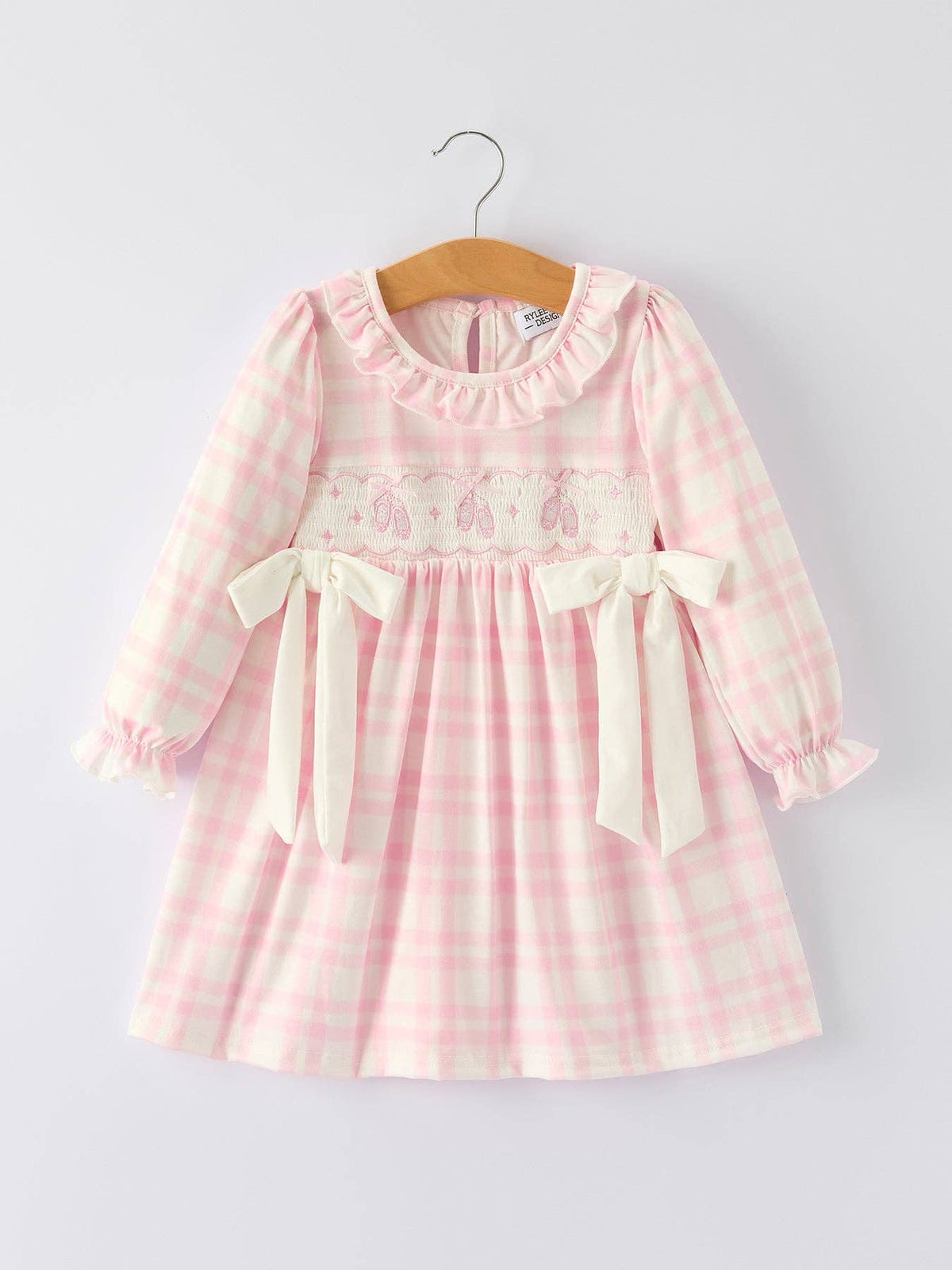 Pink Plaid Ballet Dress