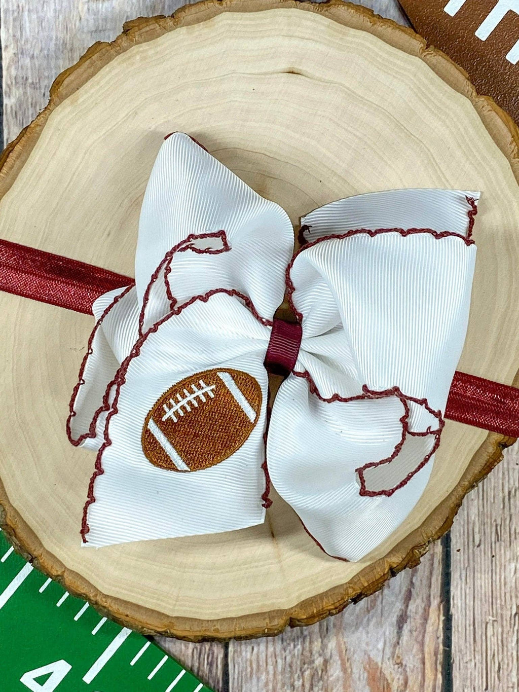 Game Day Football Bow