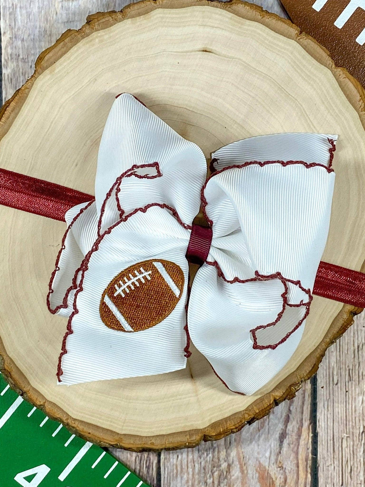 Game Day Football Bow